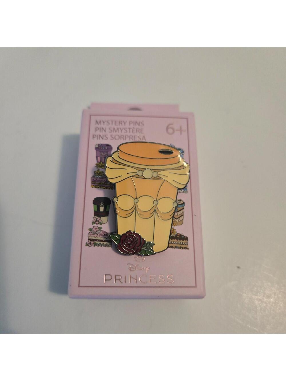 Disney Princess Coffee Cup Enamel Pin Belle